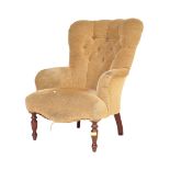 VINTAGE EARLY 20TH CENTURY LOUNGE ARMCHAIR