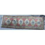 VINTAGE TURKISH ISLAMIC FLOOR RUG