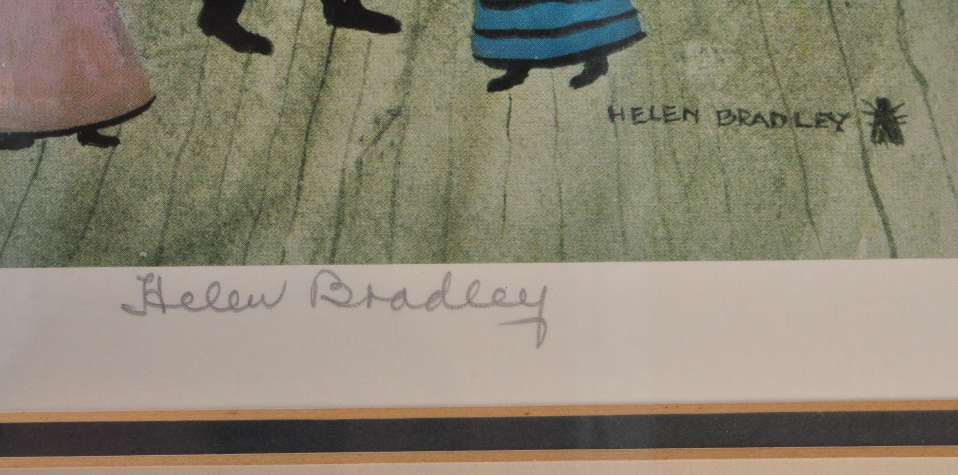 THREE VINTAGE HELEN BRADLEY SIGNED PRINTS - Bild 5 aus 8