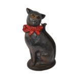 ART DECO - EARLY 20TH CENTURY CAT FIRE SIDE COMPANION