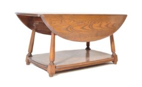 LUCIAN ERCOLANI - ERCOL OLD COLONIAL PATTERN COFFEE TABLE
