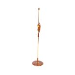 RETRO MID CENTURY DANISH INSPIRED TEAK STANDARD LAMP