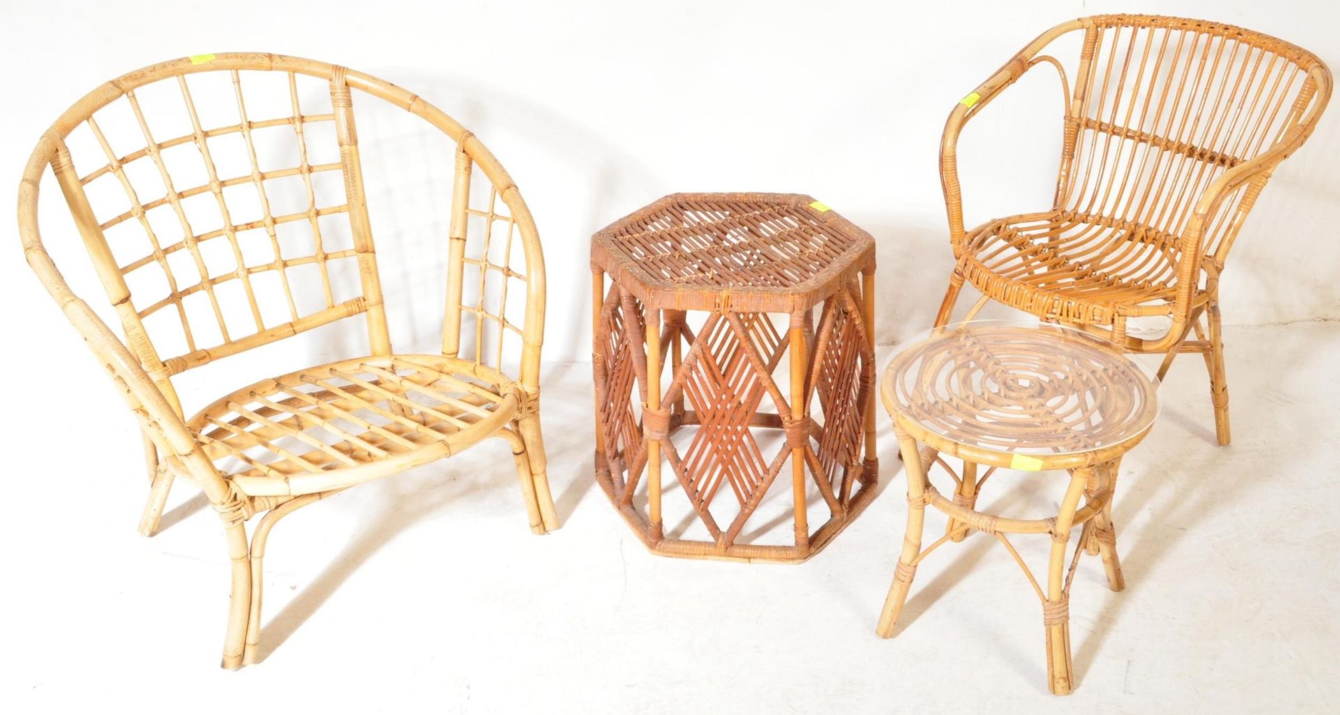 MANNER OF FRANCO ALBINI - COLLECTION OF BAMBOO FURNITURE - Bild 2 aus 6