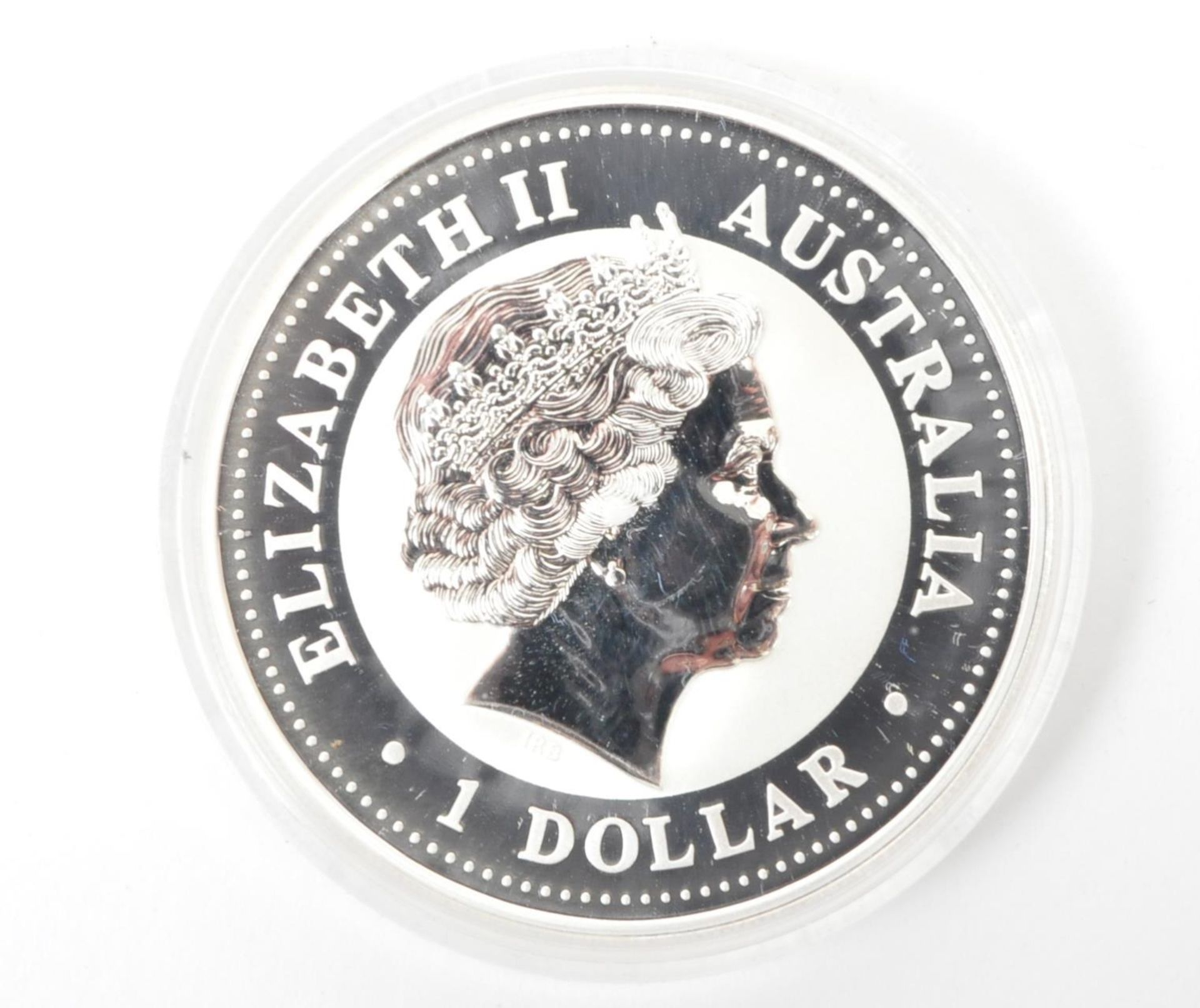 PROOF 999 SILVER AUSTRALIAN ONE DOLLAR COIN - Bild 3 aus 3
