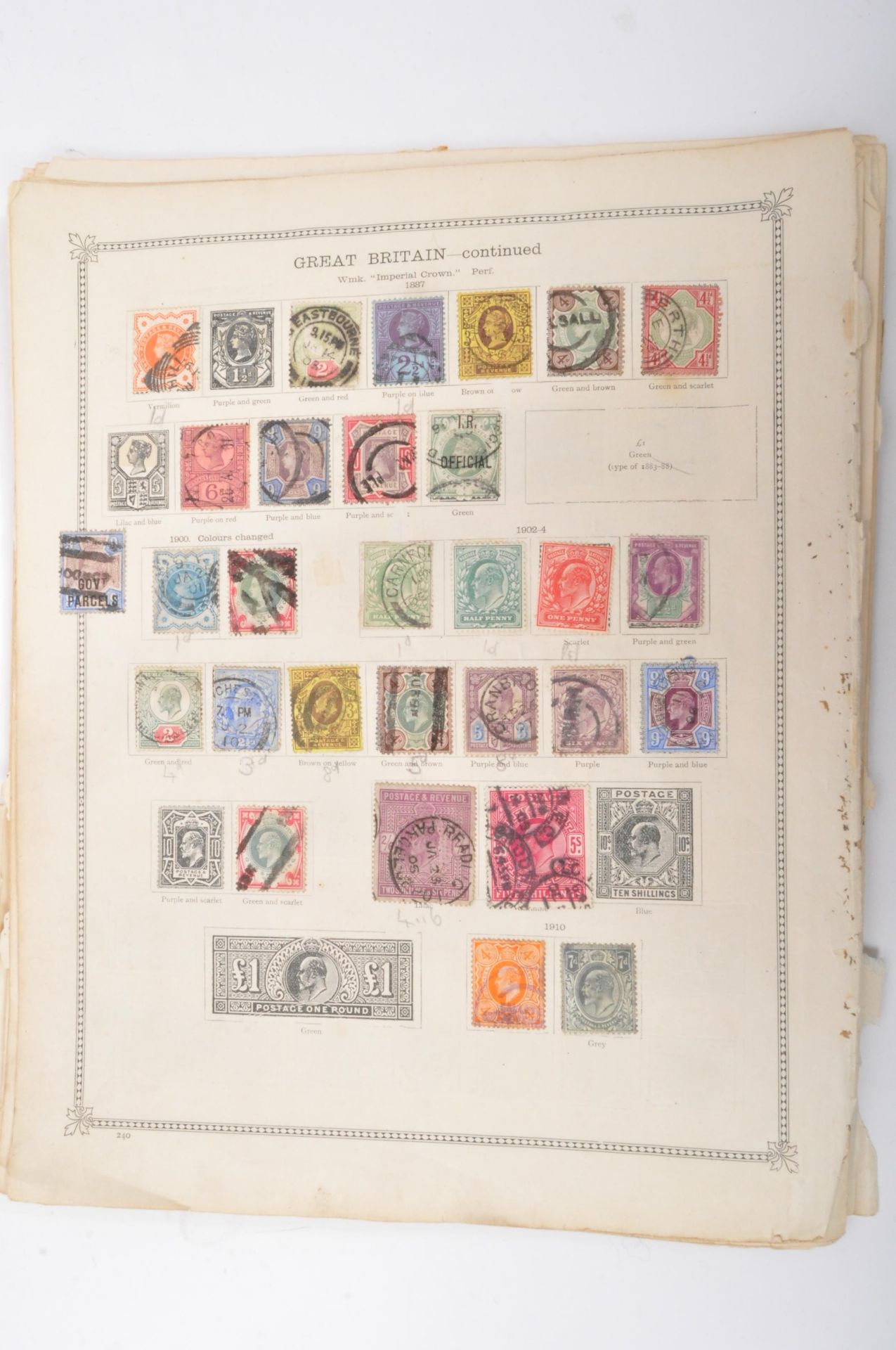 OLD WORLD STAMP COLLECTION - Image 5 of 7