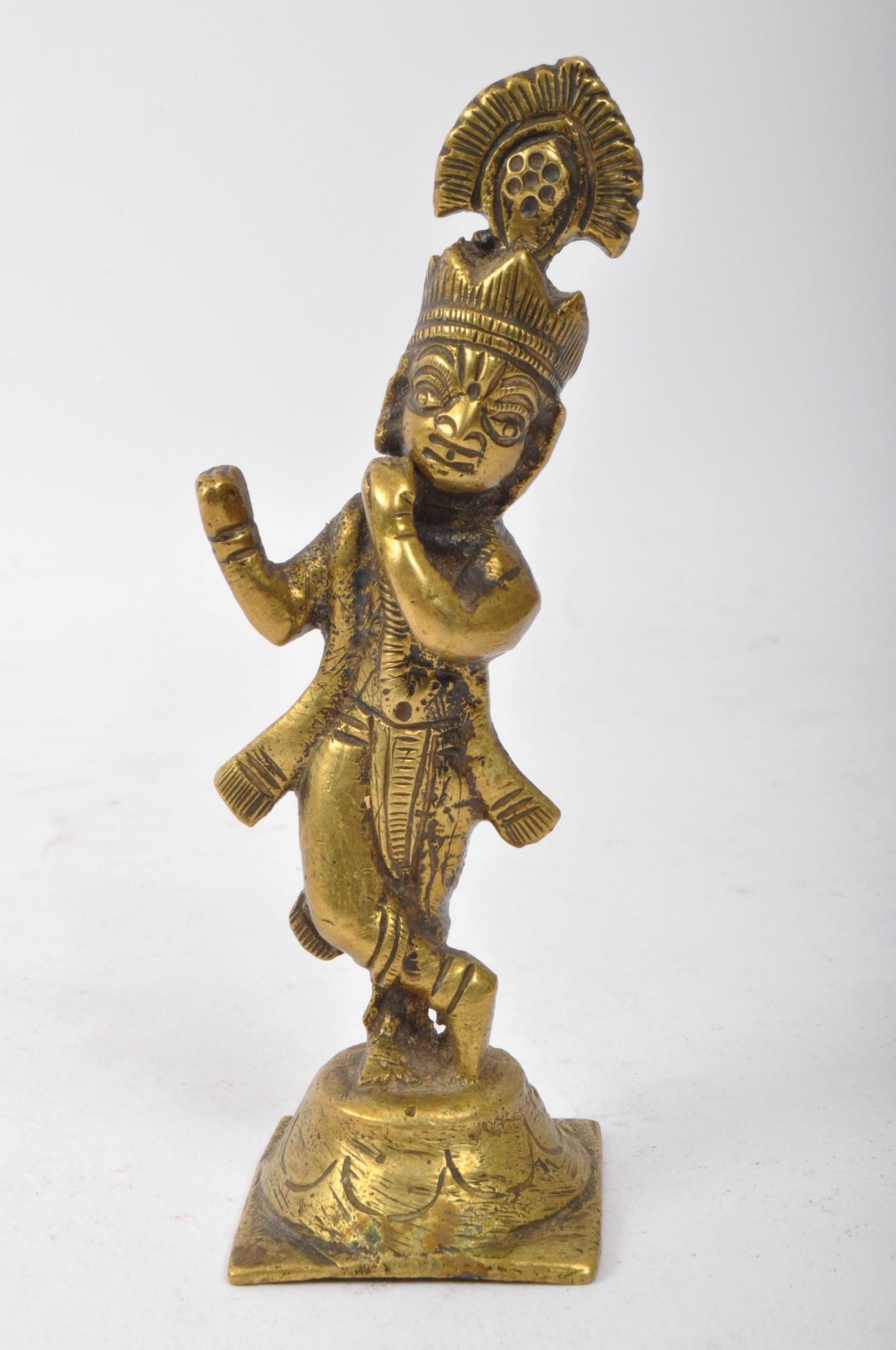 COLLECTION OF BRASS & BRONZE INDIAN & THAI DEITY FIGURES - Image 5 of 6