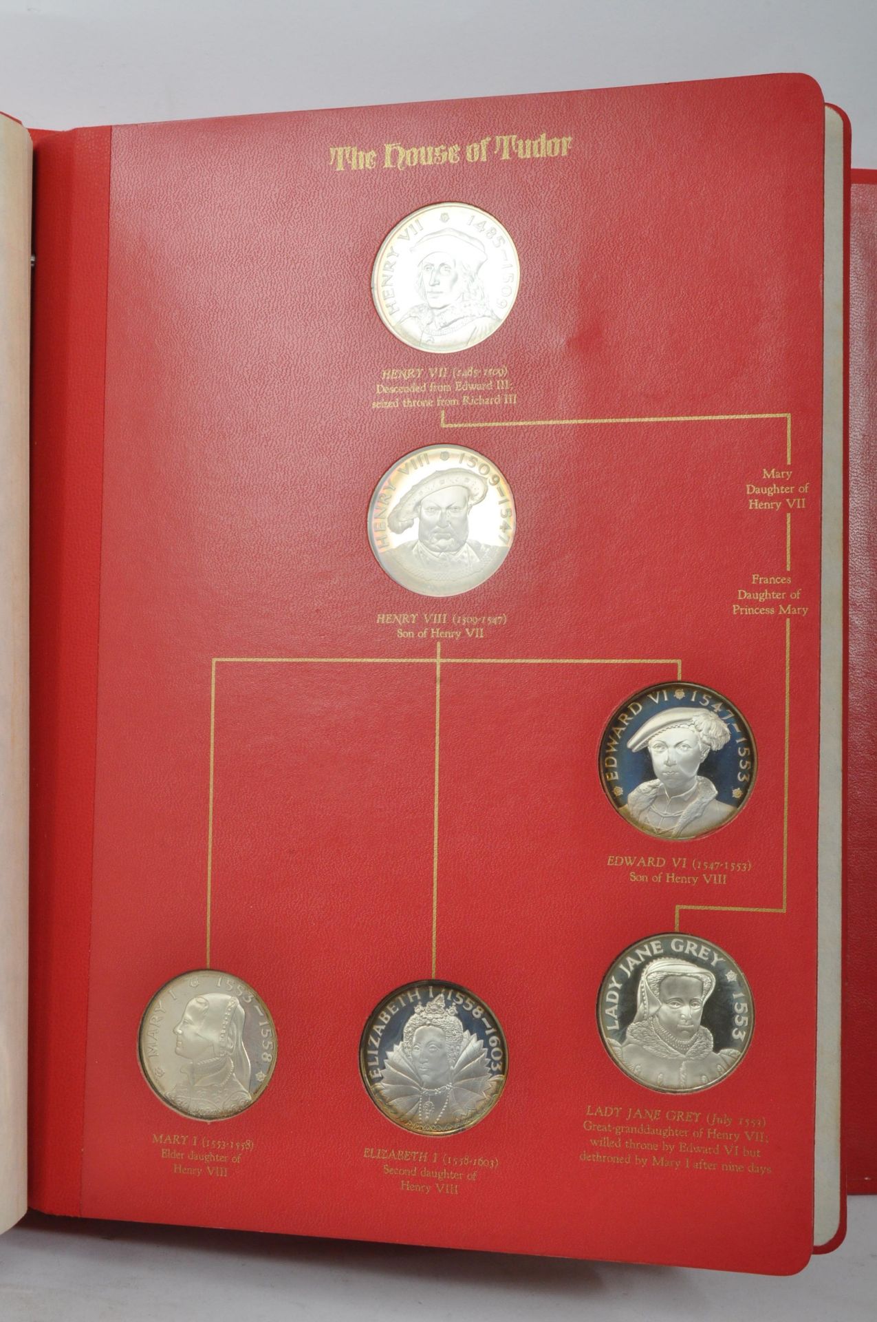 STERLING SILVER MEDALLION / COIN COLLECTION - JOHN PINCHES - Bild 5 aus 6