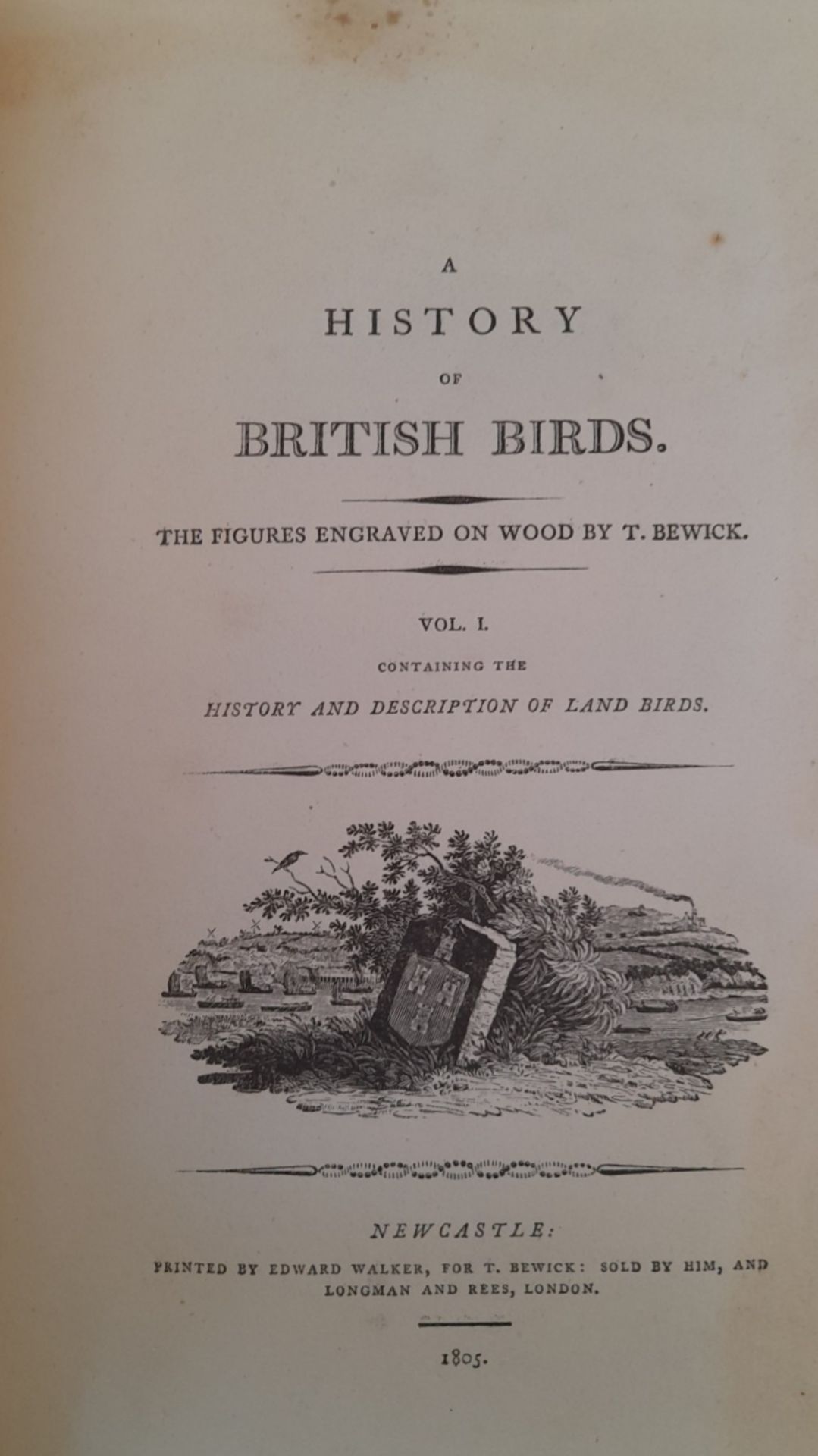 BOOKS; THOMAS BESWICK - HISTORY OF QUADRUPEDS & BIRDS