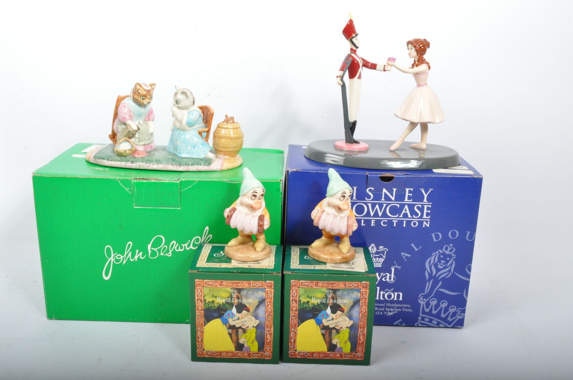 COLLECTION OF NOS BOXED FIGURINES - DISNEY - DOULTON - HUMMEL - Image 3 of 7