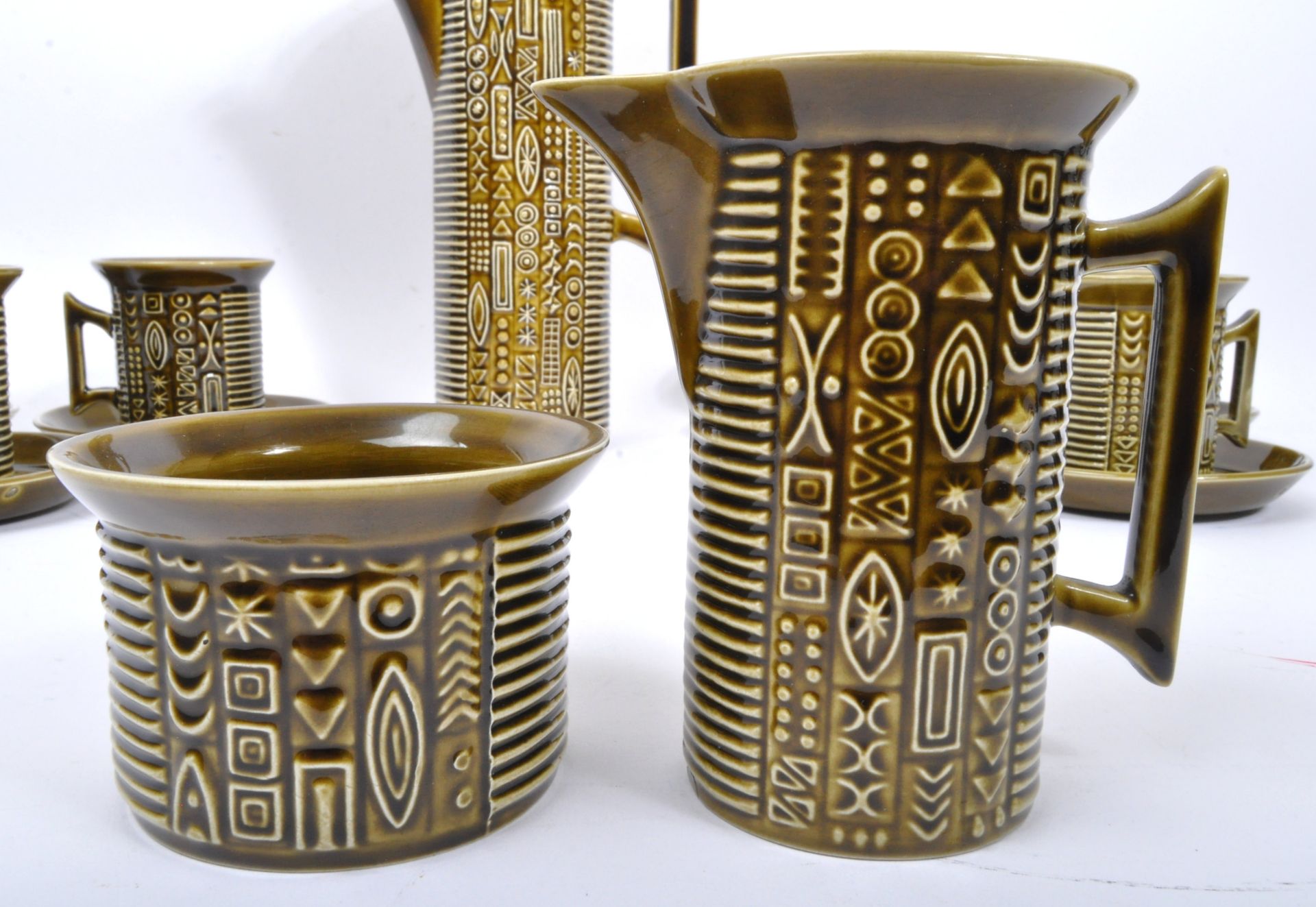 PORTMEIRION - CYPHER - 1970S COFFEE SERVICE - Bild 2 aus 5