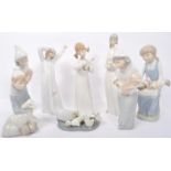 COLLECTION OF CIRCA 1970S SPANISH LLADRO FIGURINES