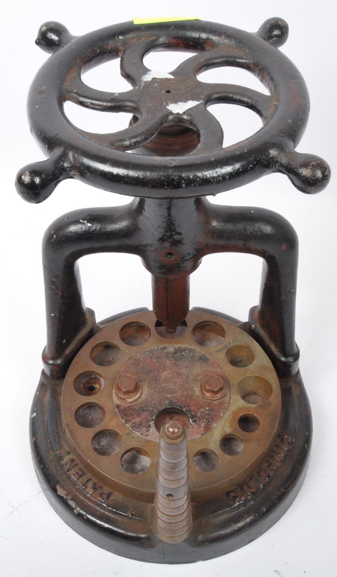 EARLY 20TH CENTURY CAST IRON JEWELLERS RING STRETCHER - Image 6 of 6