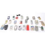 COLLECTION OF VINTAGE NOVELTY CELLPHONE THEMED LIGHTERS