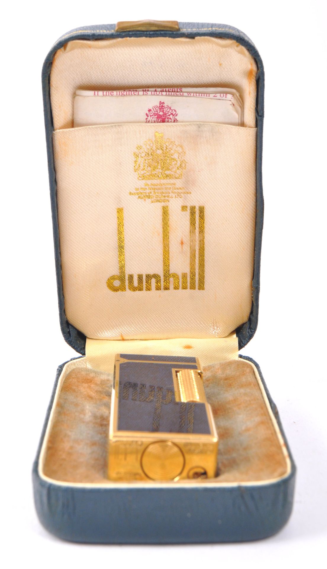 1980S DUNHILL 18CT GOLD ROLLAGAS LIGHTER IN CASE - Bild 2 aus 5