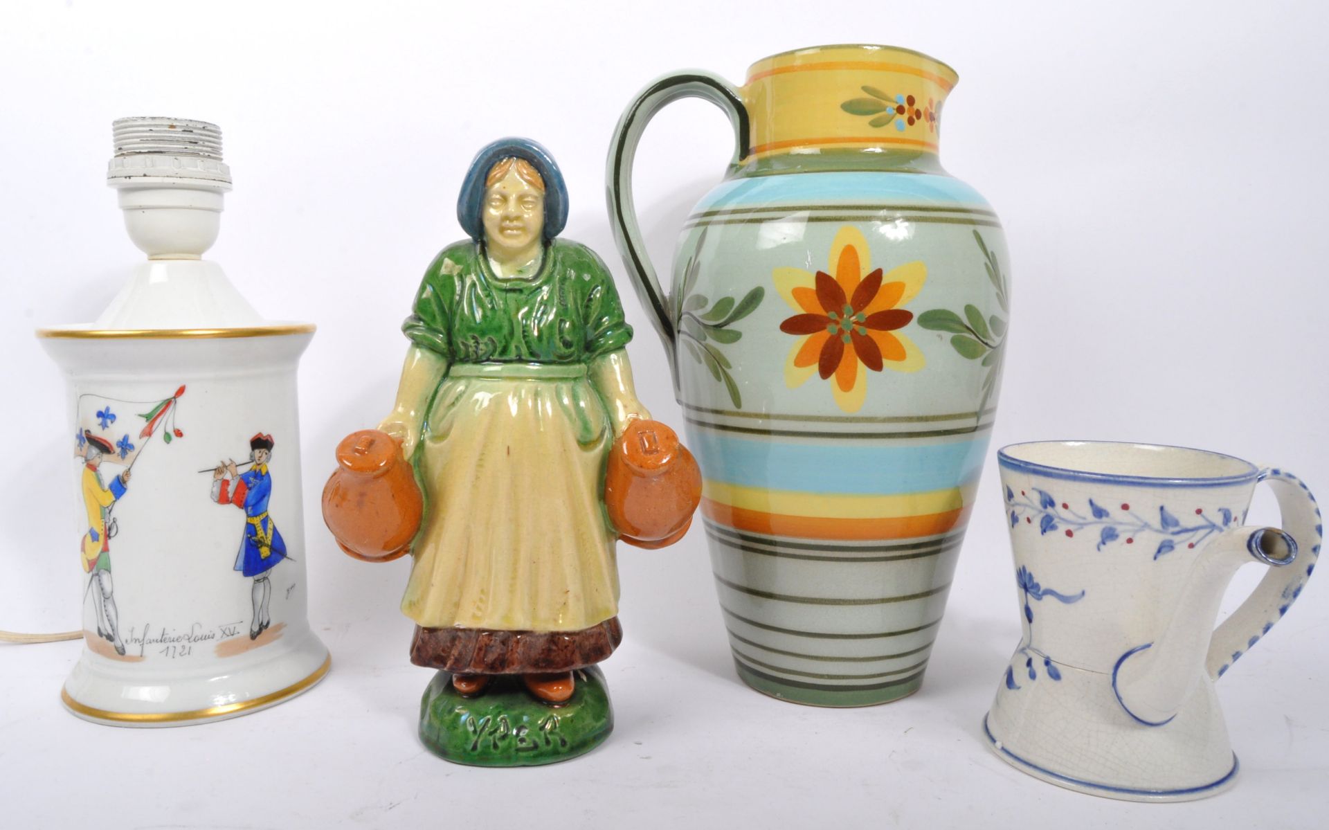 ASSORTMENT OF VINTAGE ENGLISH & CONTINENTAL STUDIO ART POTTERY - Image 2 of 5