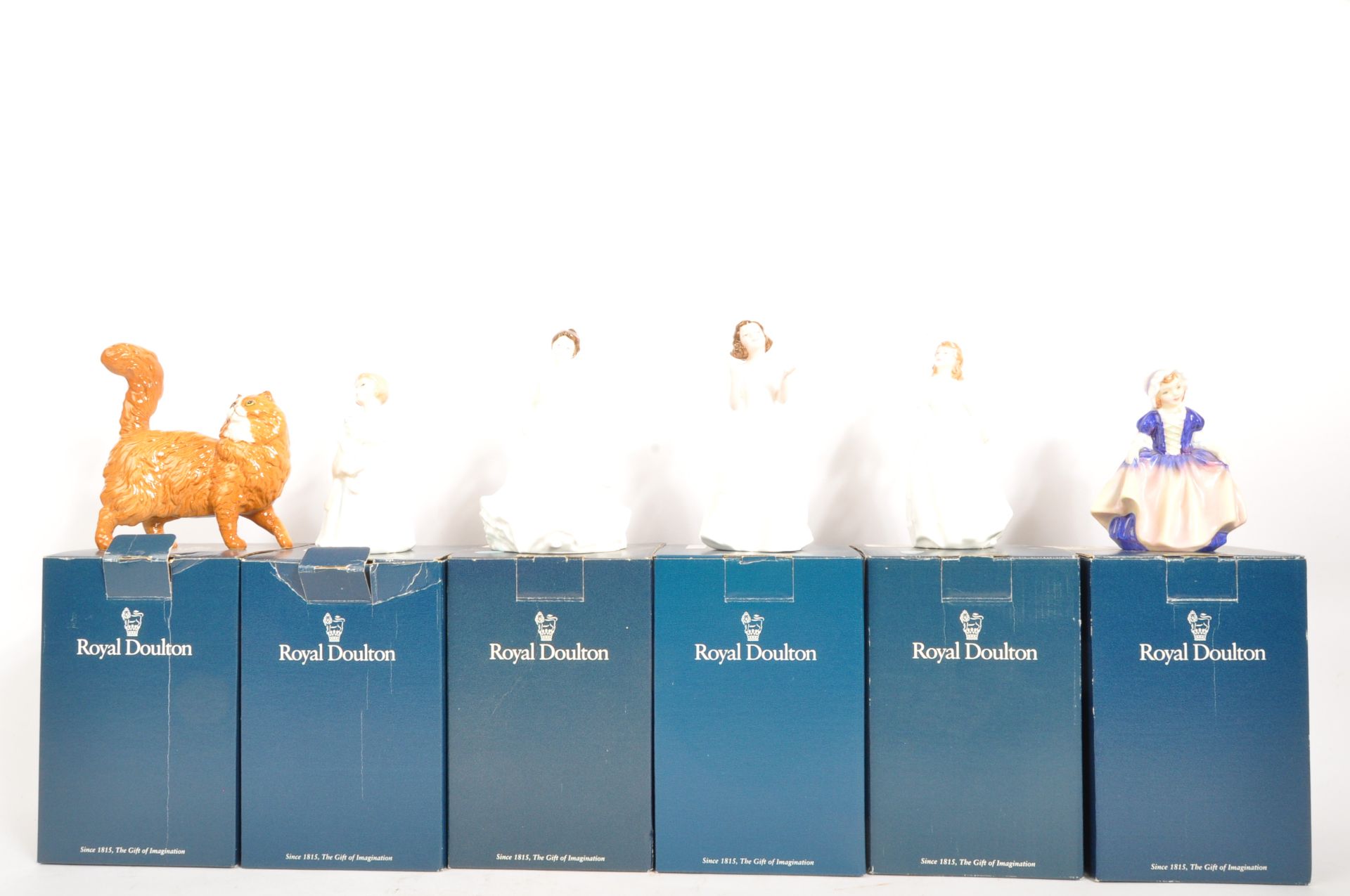 COLLECTION OF VINTAGE ROYAL DOULTON BOXED FIGURE