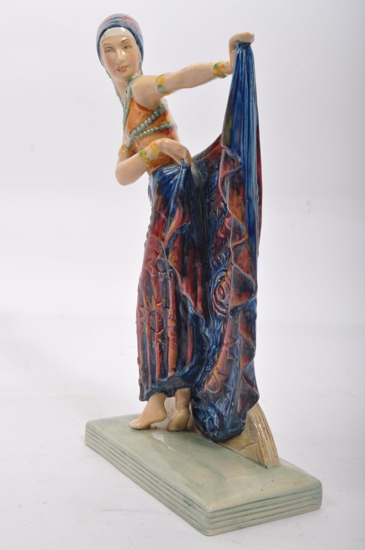 KEVIN FRANCIS CERAMICS - PERSIAN DANCER - PORCELAIN FIGURE - Bild 2 aus 5