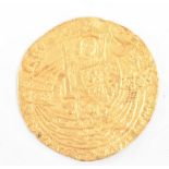 EDWARD III 14TH CENTURY GOLD HALF NOBLE BULLION COIN