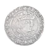 16TH CENTURY HENRY VIII SILVER GROAT COIN