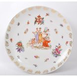 LARGE ROYAL VIENNA STYLE PORCELAIN CHARGER