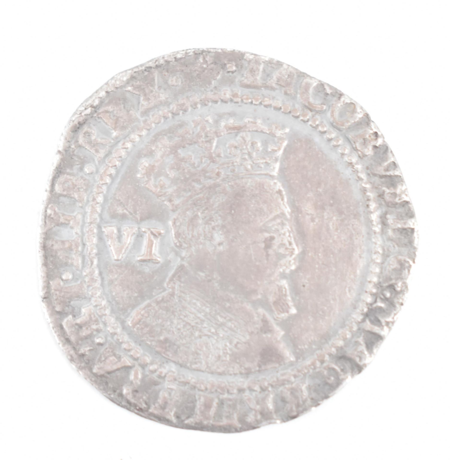 17TH CENTURY JAMES I HAMMERED SILVER SIXPENCE COIN