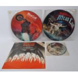 MEATLOAF - COLLECTION OF MEATLOAF RECORDS - PICTURE DISCS