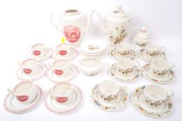 ROYAL CAULDON - BRISTOL IRONSTONE - ENGLISH TEA SERVICES