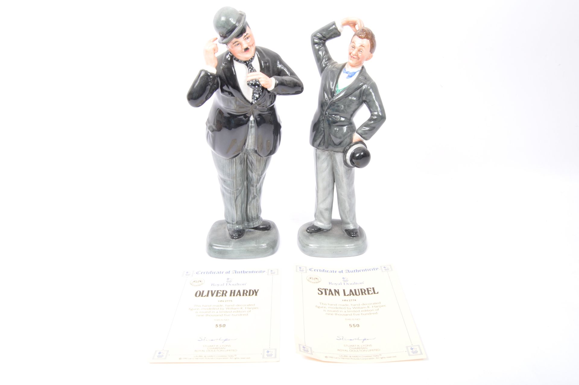 ROYAL DOULTON LIMITED EDITION CHINA FIGURINES - CERTIFICATES - Bild 2 aus 5