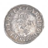 17TH CENTURY CHARLES I WELSH SILVER HALF GROAT COINS