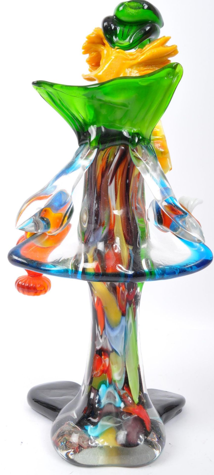 RETRO ITALIAN MURANO ART GLASS CLOWN FIGURE - Bild 6 aus 6