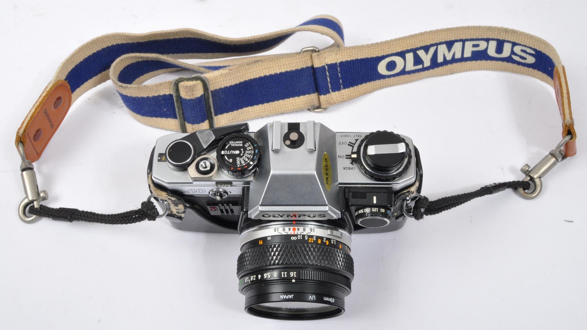 OLYMPUS OM10 - JAPANESE PHOTO CAMERA W/ LENSES - Image 3 of 6