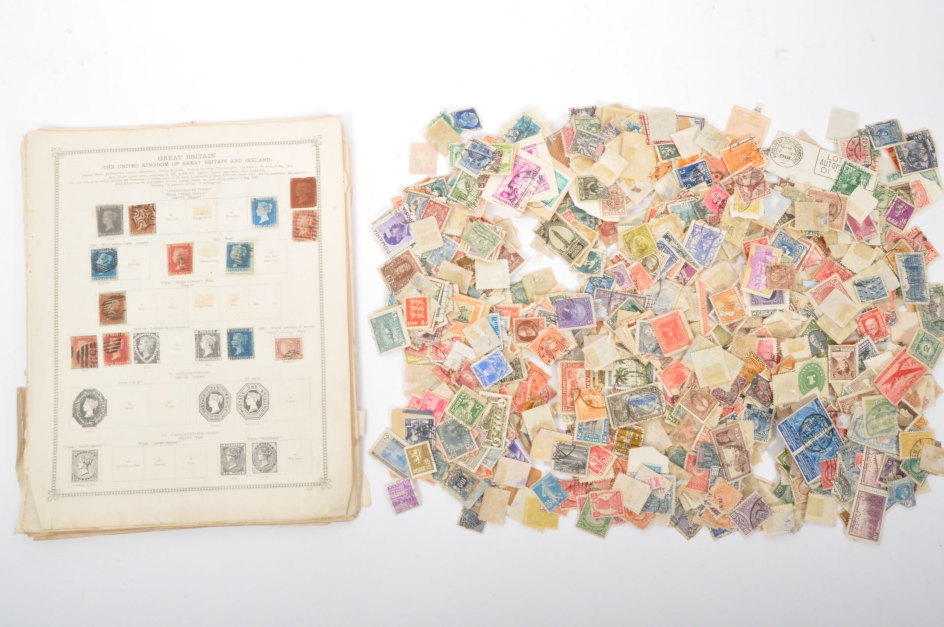 OLD WORLD STAMP COLLECTION