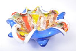 DINO MARTENS - MURANO ITALIAN STUDIO ART GLASS BOWL