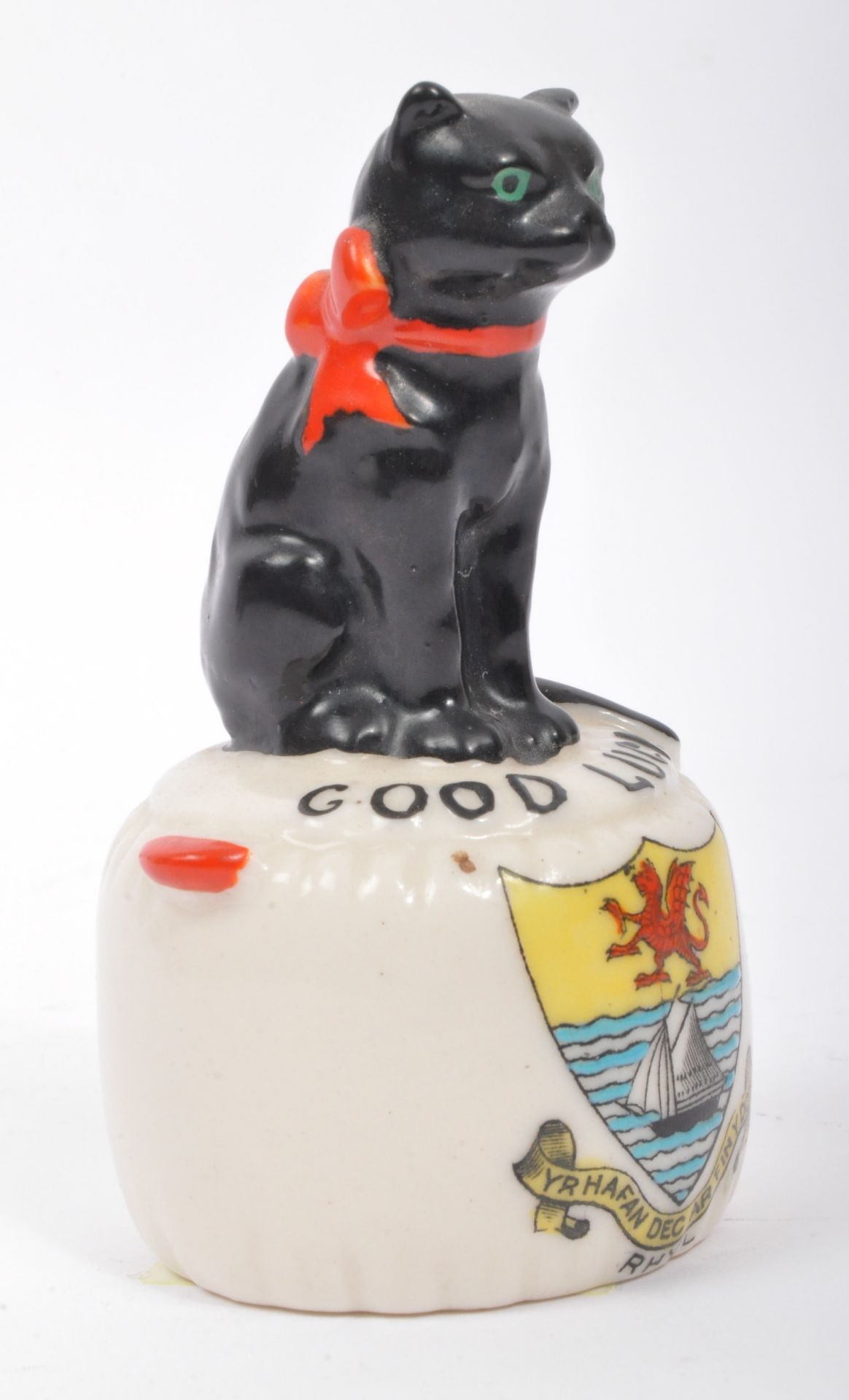 CRESTED CHINA - ARCADIAN BLACK CAT SERIES PIECES - Image 2 of 6