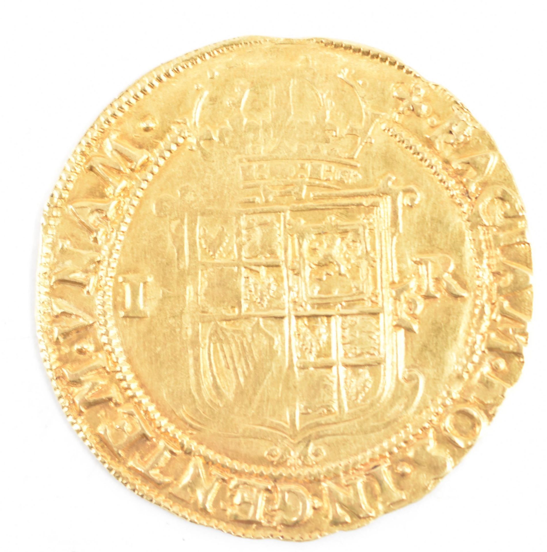 17TH CENTURY JAMES I GOLD UNITE BULLION COIN - Bild 2 aus 3