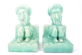 PAIR OF VINTAGE ART DECO SYLVAC STYLE BOOKENDS