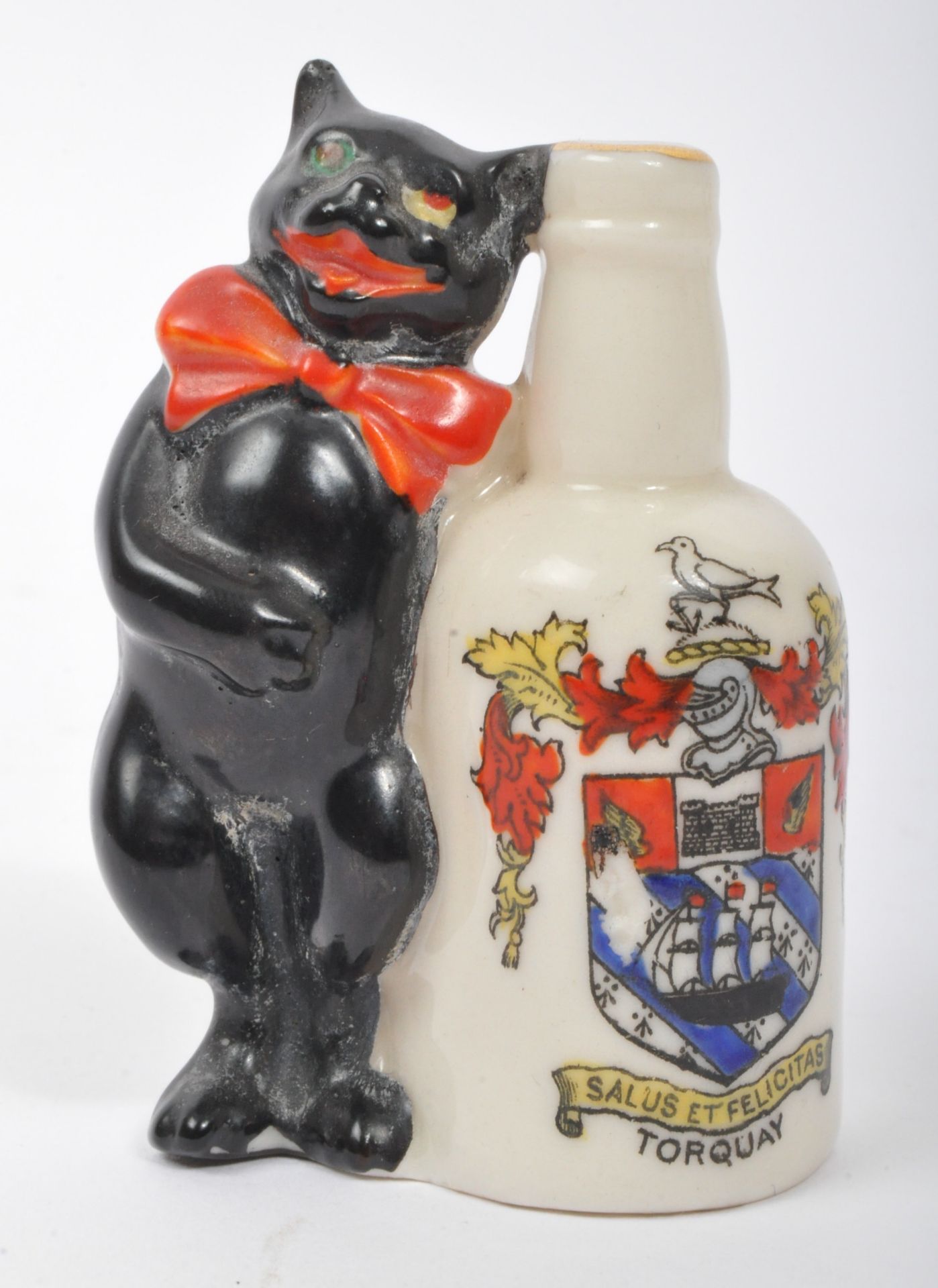 CRESTED CHINA - ARCADIAN BLACK CAT SERIES PIECES - Image 3 of 6