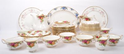 ASSORTMENT OF NOS ROYAL ALBERT FINE BONE CHINA ITEMS