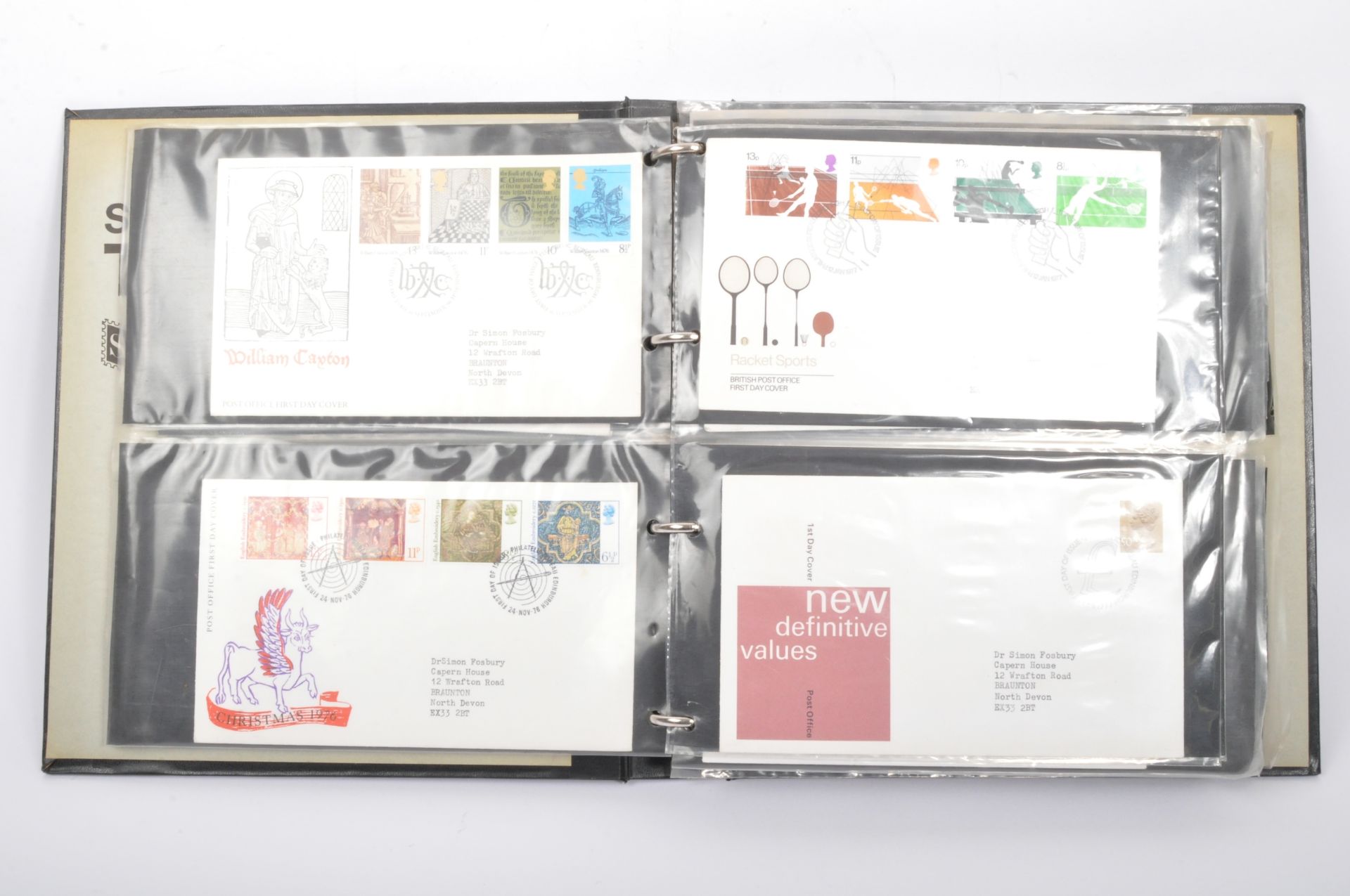 LARGE COLLECTION OF VINTAGE UK & FOREIGN STAMPS ALBUMS - Image 5 of 6