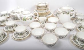 VINTAGE ROYAL WORCESTER FINE BONE CHINA 'LAVINIA' TEA SERVICE