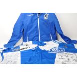 1980S BRISTOL ROVERS SIGNED T-SHIRTS & JACKET