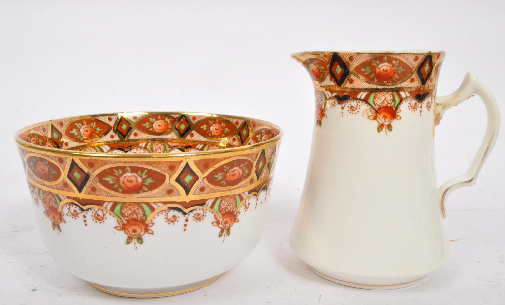 EARLY 20TH CENTURY ROSLYN CHINA TEA SERVICE - Image 3 of 6
