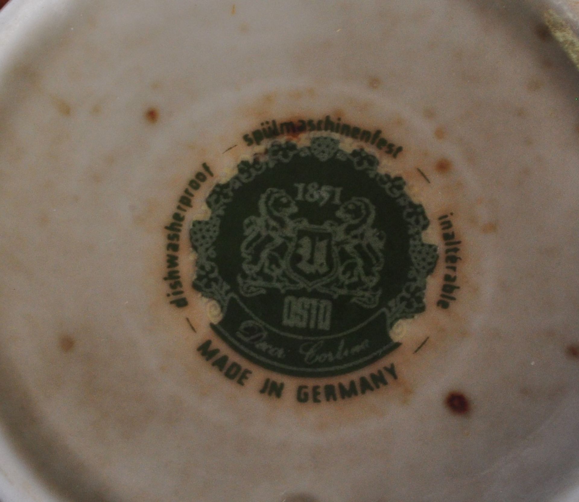 VINTAGE GERMAN SPULMASCHINENFEST DINNER & TEA SERVICE - Image 6 of 6