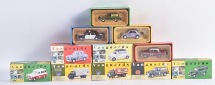 COLLECTION OF LLEDO VANGUARDS 1/43 SCALE DIECAST MODELS