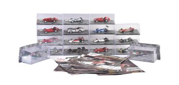 COLLECTION OF 1/43 SCALE DIECAST MODEL CARS - PANINI COLLECTIONS