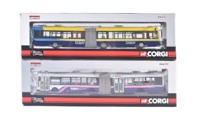 TWO CORGI / WRIGHT BUS 1/76 SCALE DIECAST MODEL BUSES