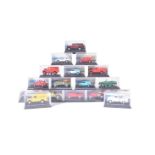 COLLECTION OF 1/76 SCALE CARARAMA DIECAST MODEL CARS