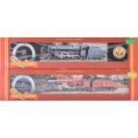 TWO HORNBY OO GAUGE MODEL RAILWAY TRAINSET LOCOMOTIVE