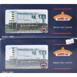 TWO BACHMANN OO GAUGE MODEL RAILWAY DIESEL SHUNTERS