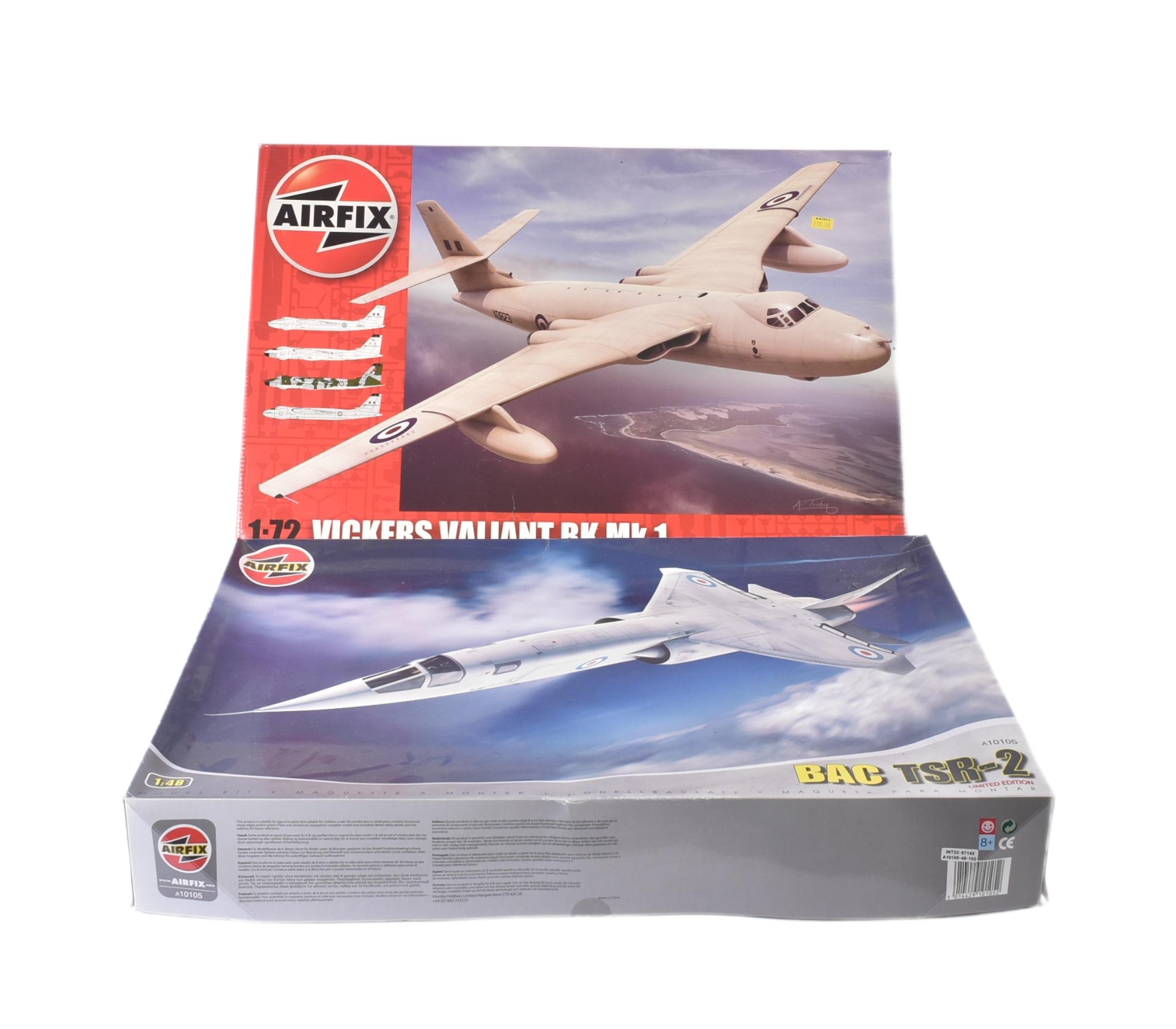 TWO AIRFIX AVIATION THEMED PLASTIC MODEL KITS